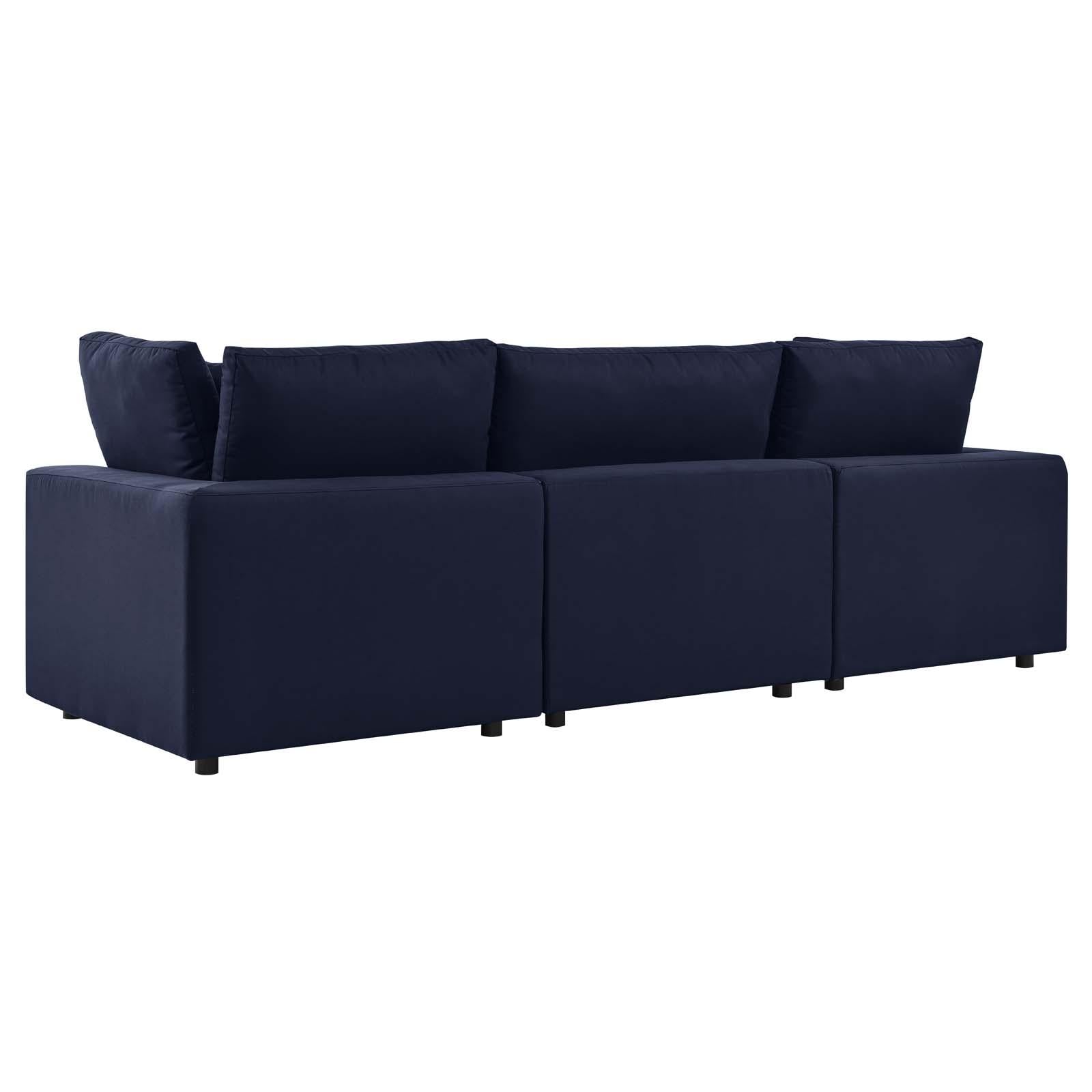 Modway Furniture Modern Commix Overstuffed Outdoor Patio Sofa - EEI-5578