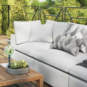 Modway Furniture Modern Commix Overstuffed Outdoor Patio Sofa - EEI-5578