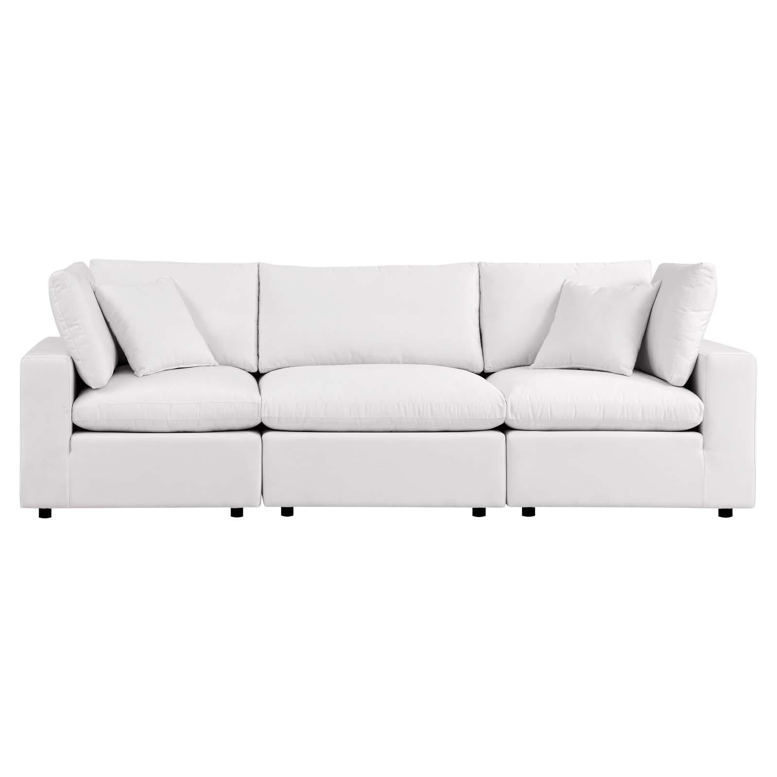 Modway Furniture Modern Commix Overstuffed Outdoor Patio Sofa - EEI-5578