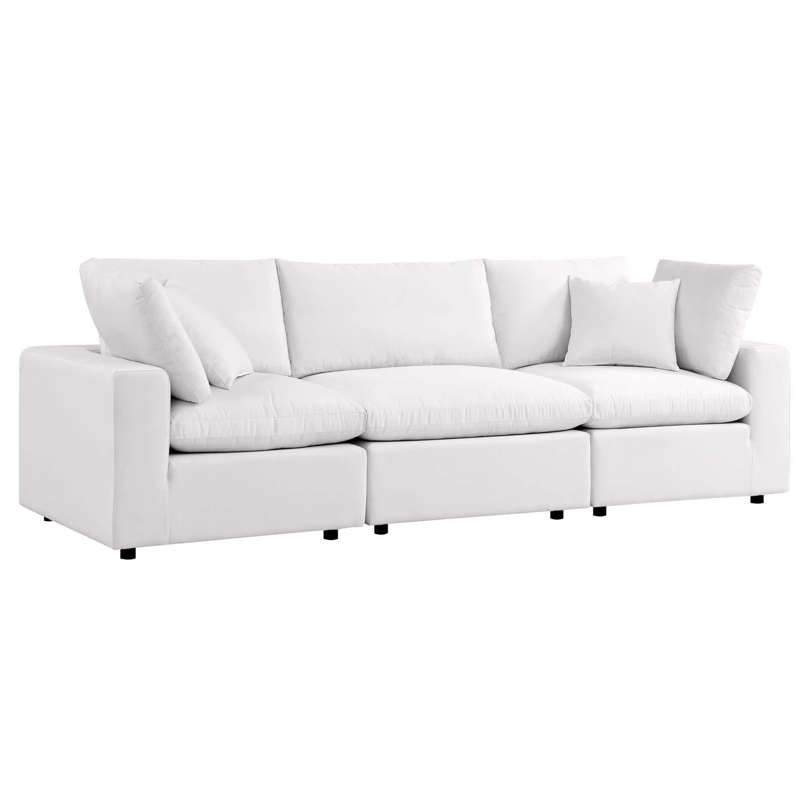 Modway Furniture Modern Commix Overstuffed Outdoor Patio Sofa - EEI-5578