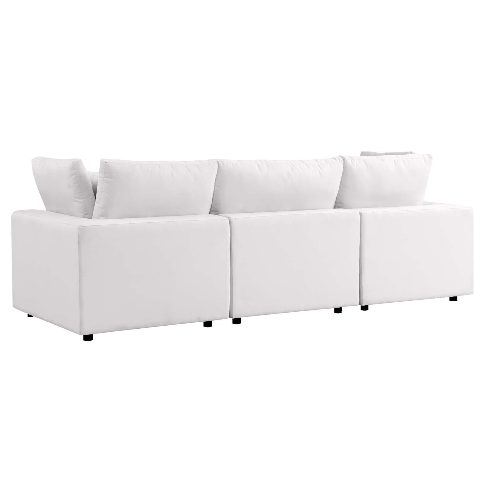 Modway Furniture Modern Commix Overstuffed Outdoor Patio Sofa - EEI-5578