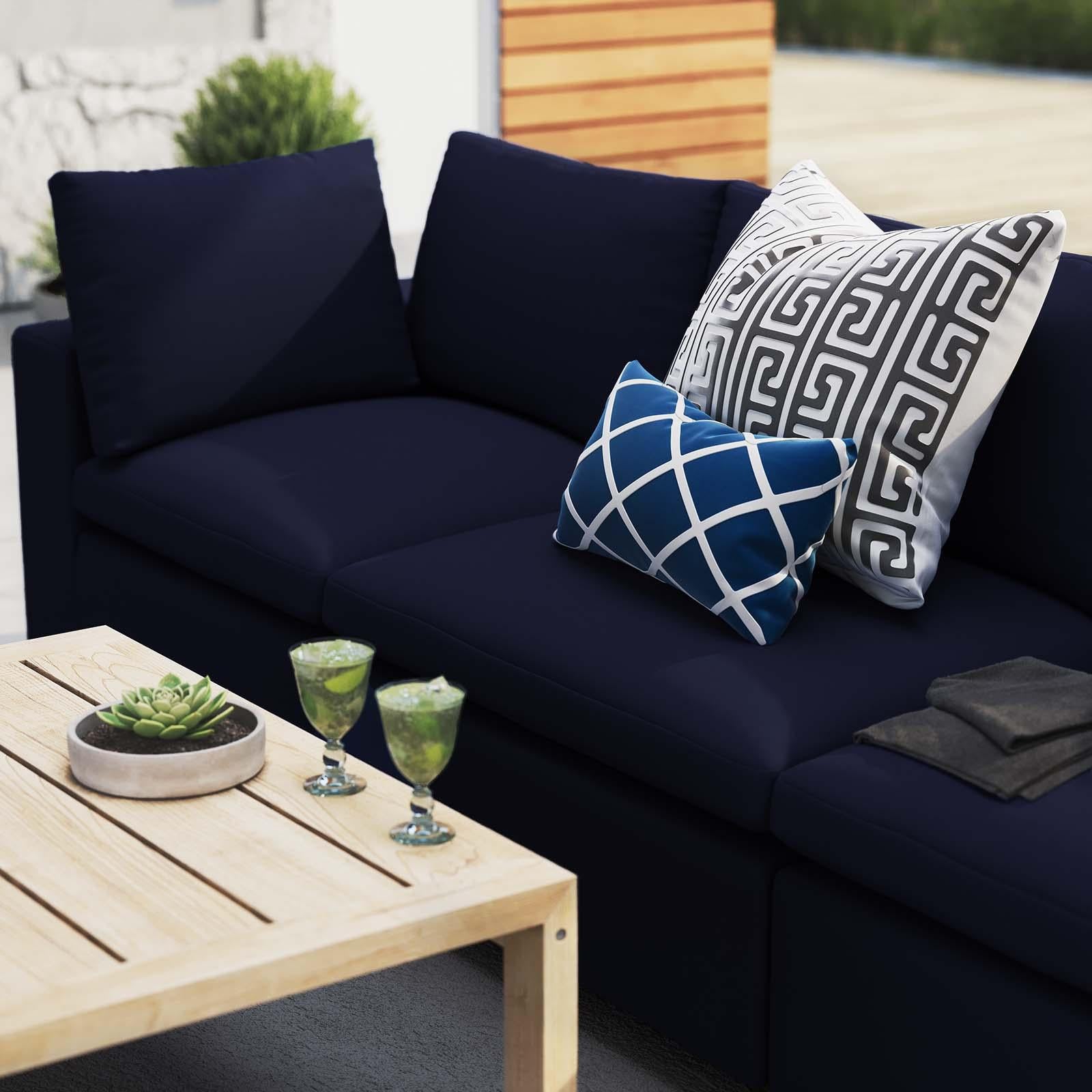 Modway Furniture Modern Commix  Sunbrella® Outdoor Patio Sofa - EEI-5579