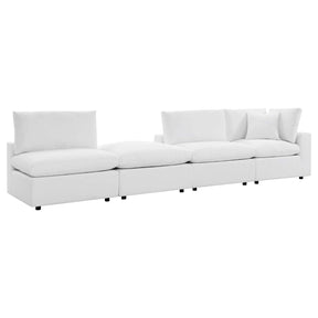 Modway Furniture Modern Commix 4-Piece Sunbrella® Outdoor Patio Sectional Sofa - EEI-5582