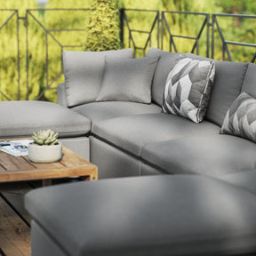 Modway Furniture Modern Commix 6-Piece Outdoor Patio Sectional Sofa - EEI-5585