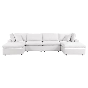 Modway Furniture Modern Commix 6-Piece Outdoor Patio Sectional Sofa - EEI-5585