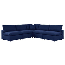 Modway Furniture Modern Commix 5-Piece Sunbrella® Outdoor Patio Sectional Sofa - EEI-5588