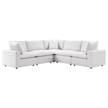 Modway Furniture Modern Commix 5-Piece Outdoor Patio Sectional Sofa - EEI-5589