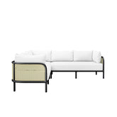 Modway Furniture Modern Hanalei Outdoor Patio 3-Piece Sectional - EEI-5631