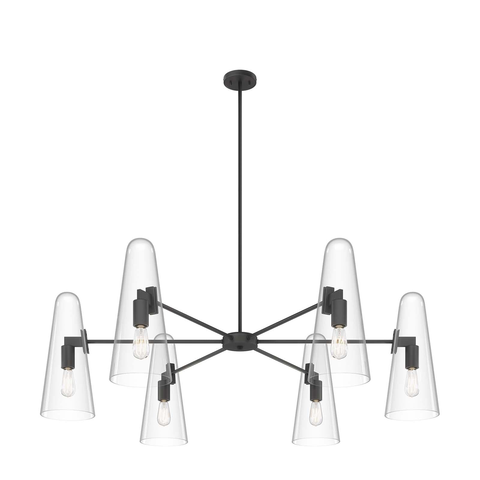 Modway Furniture Modern Beacon 6-Light Chandelier - EEI-5648