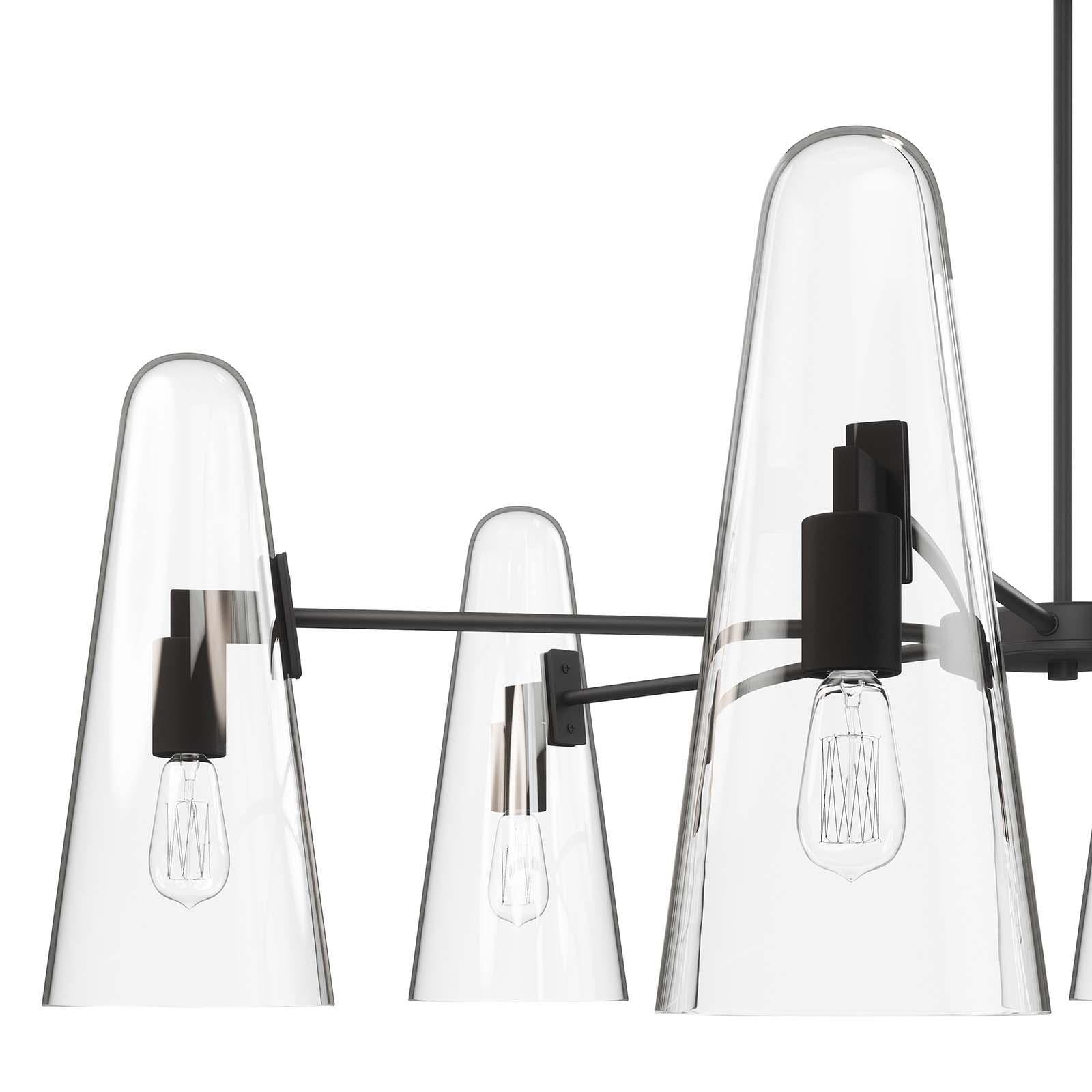 Modway Furniture Modern Beacon 6-Light Chandelier - EEI-5648