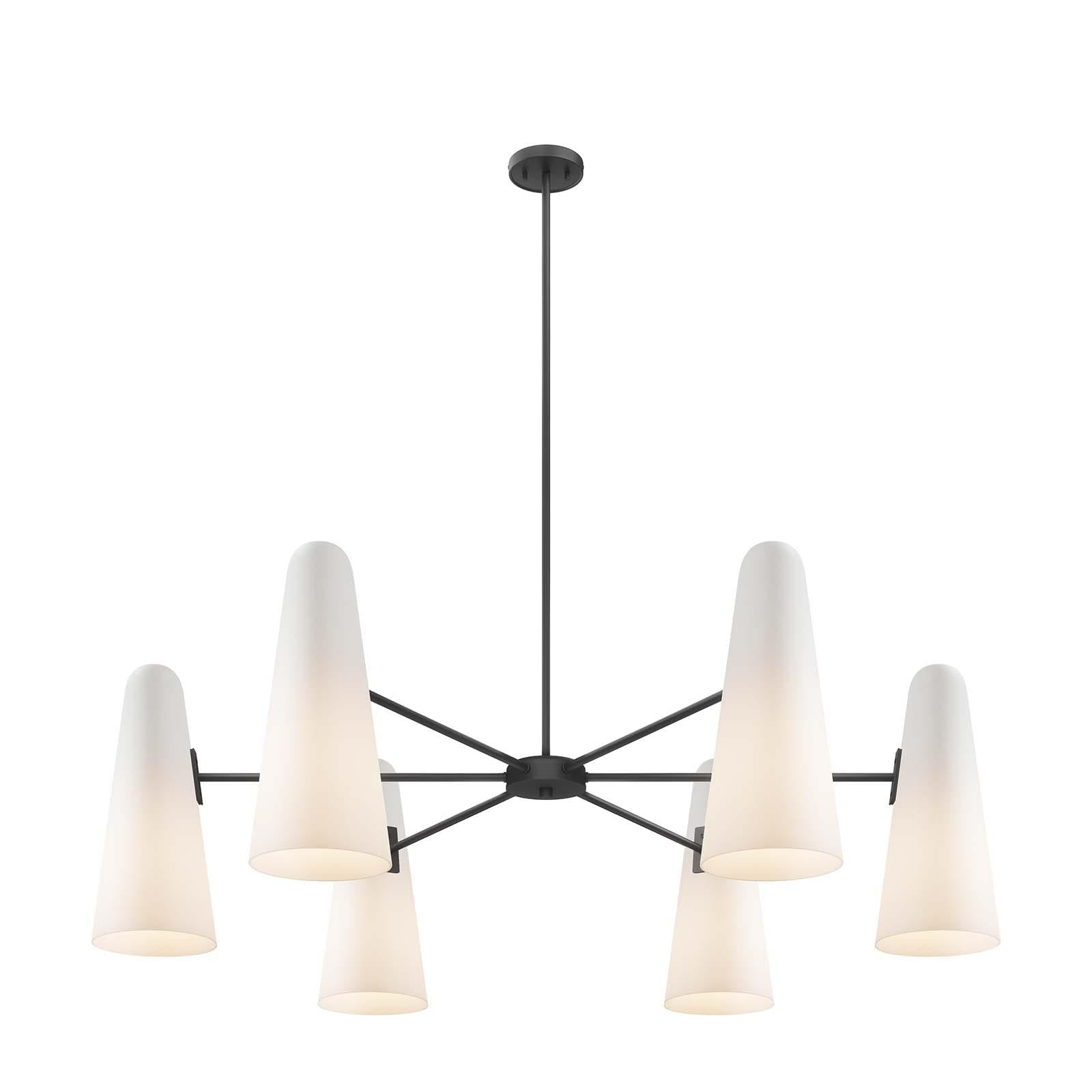 Modway Furniture Modern Beacon 6-Light Chandelier - EEI-5648