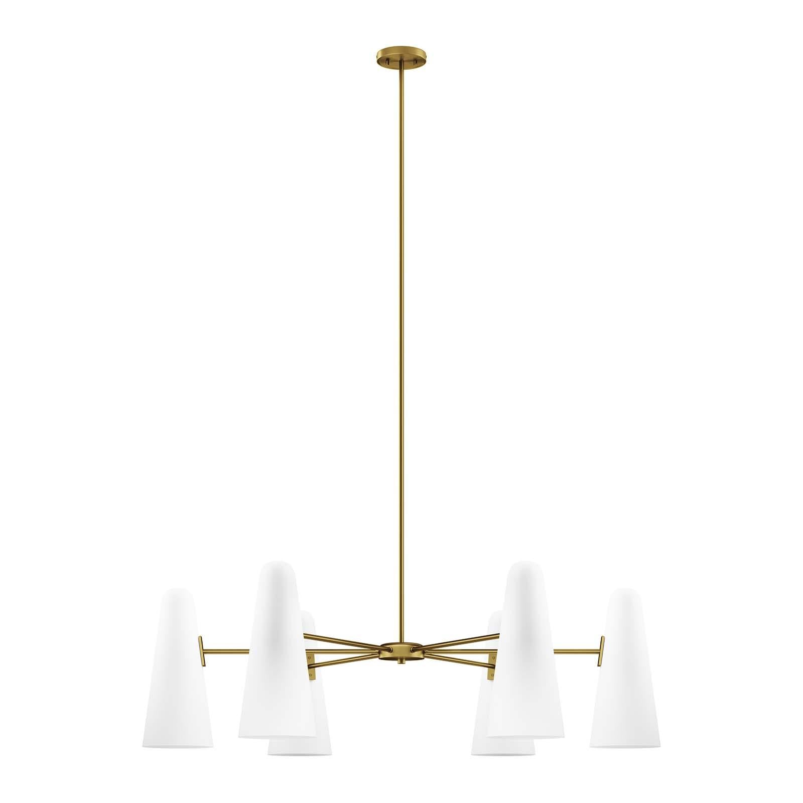 Modway Furniture Modern Beacon 6-Light Chandelier - EEI-5648