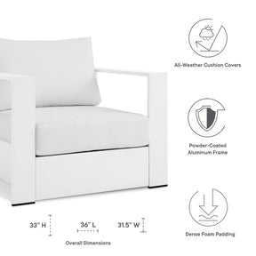 Modway Furniture Modern Tahoe Outdoor Patio Powder-Coated Aluminum Armchair - EEI-5675