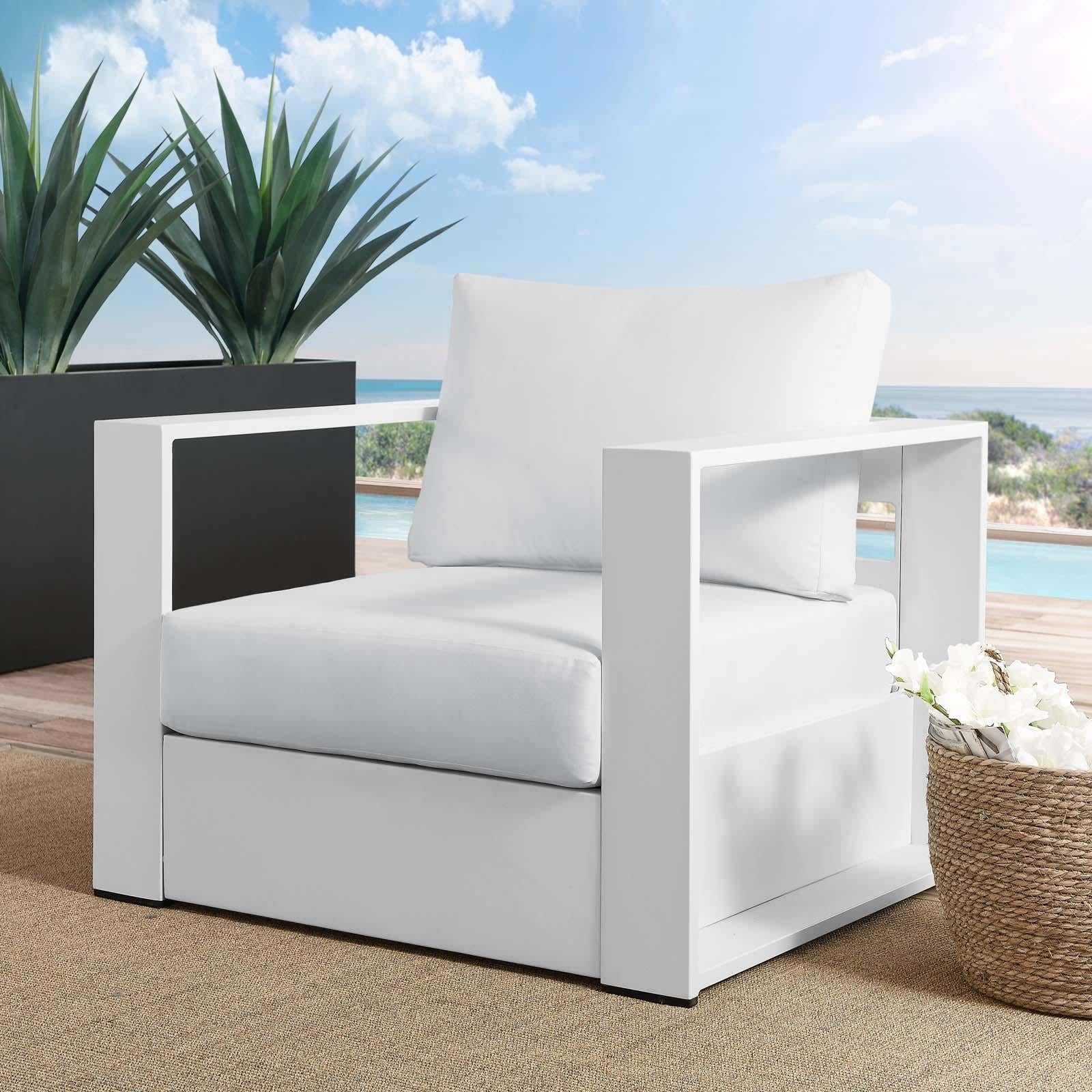 Modway Furniture Modern Tahoe Outdoor Patio Powder-Coated Aluminum Armchair - EEI-5675