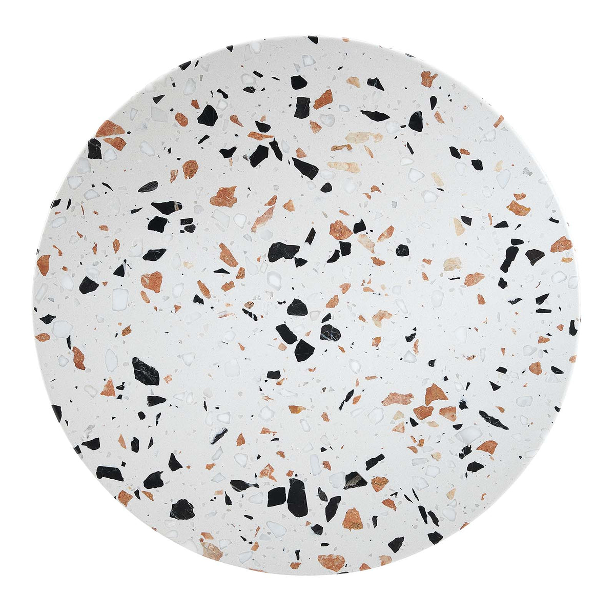 Modway Furniture Modern Lippa 20" Round Terrazzo Side Table - EEI-5692