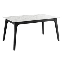 Modway Furniture Modern Juxtapose 63" Rectangular Performance Artificial Marble Dining Table - EEI-5693