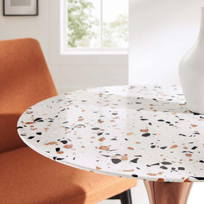 Modway Furniture Modern Lippa 28" Round Terrazzo Dining Table - EEI-5698