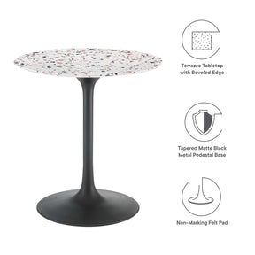 Modway Furniture Modern Lippa 28" Round Terrazzo Dining Table - EEI-5700