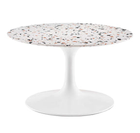 Modway Furniture Modern Lippa 28" Round Terrazzo Coffee Table - EEI-5710