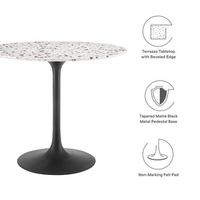 Modway Furniture Modern Lippa 36" Round Terrazzo Dining Table - EEI-5716