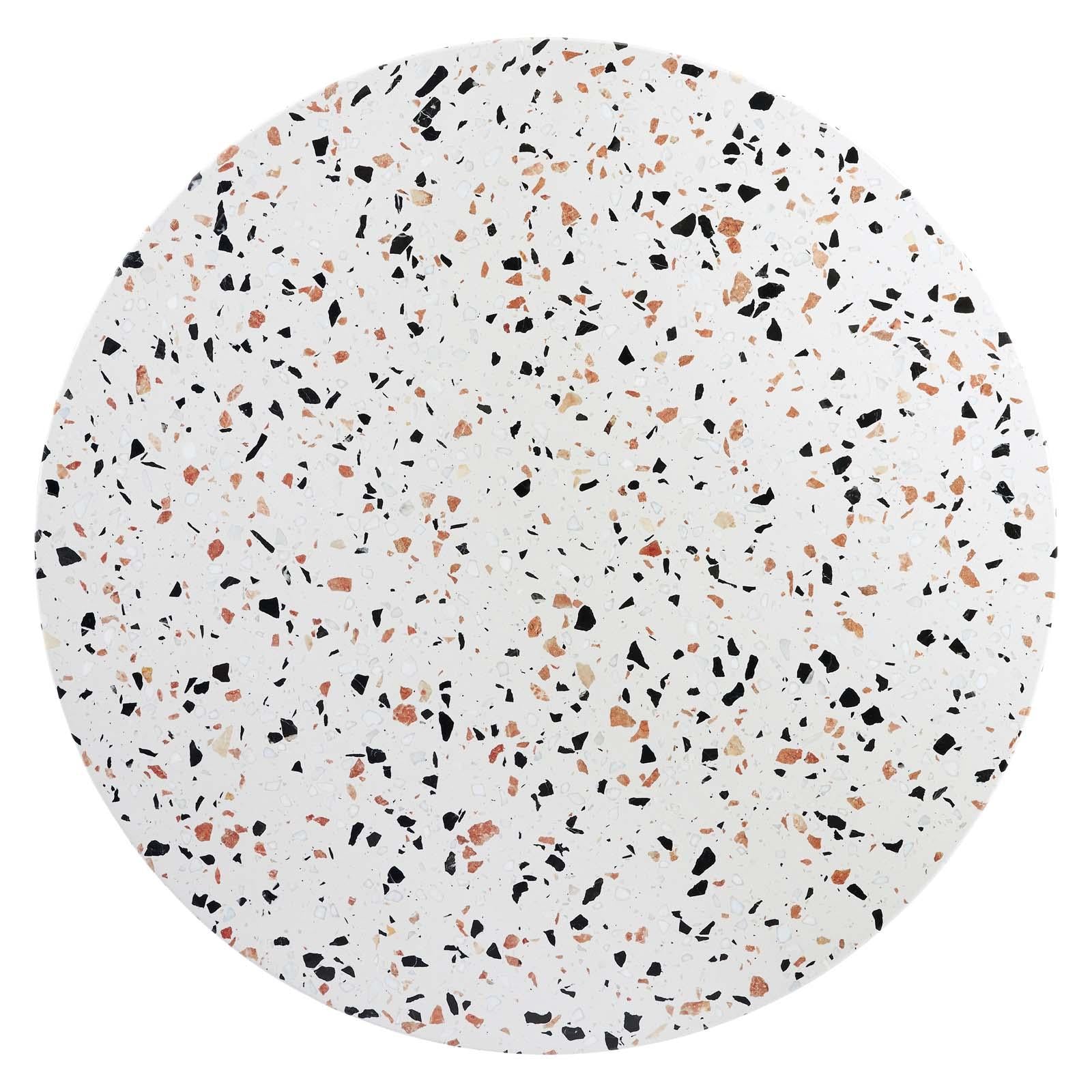 Modway Furniture Modern Lippa 40" Round Terrazzo Dining Table - EEI-5723