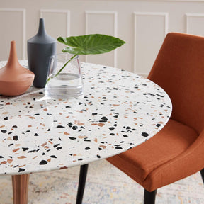 Modway Furniture Modern Lippa 40" Round Terrazzo Dining Table - EEI-5723