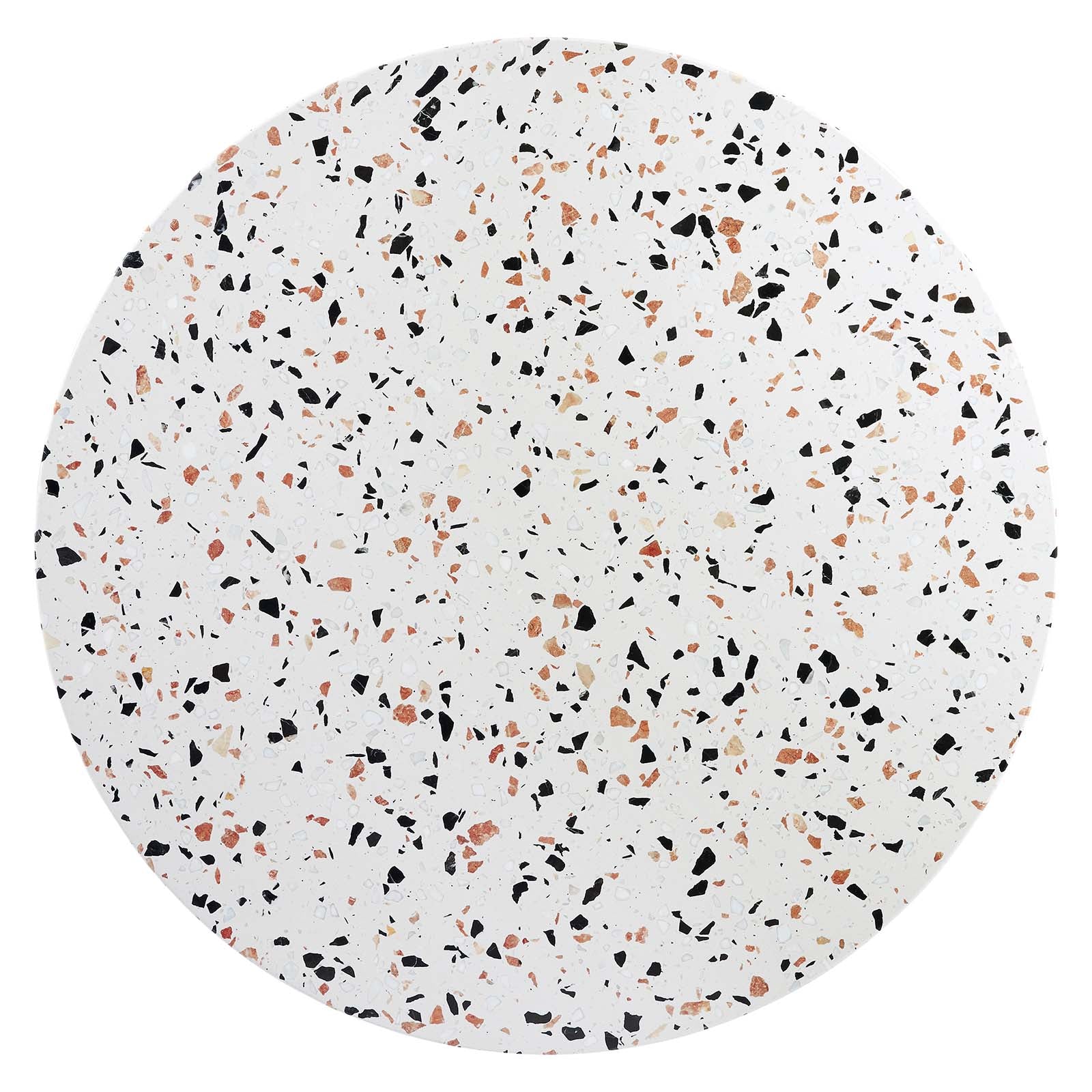 Modway Furniture Modern Lippa 40" Round Terrazzo Dining Table - EEI-5725