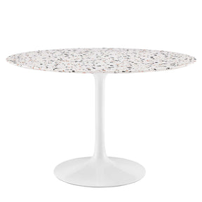 Modway Furniture Modern Lippa 47" Round Terrazzo Dining Table - EEI-5728