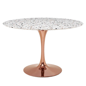 Modway Furniture Modern Lippa 47" Round Terrazzo Dining Table - EEI-5729