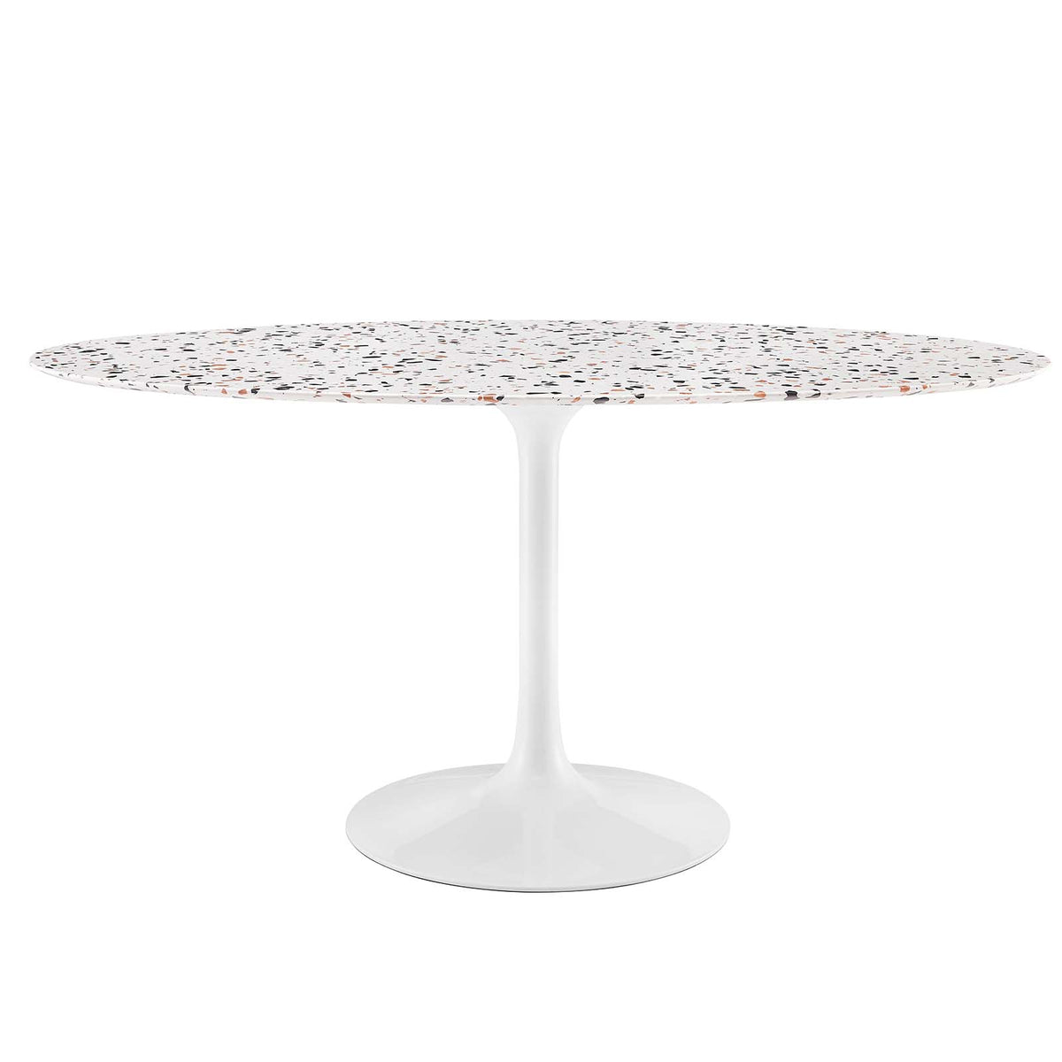 Modway Furniture Modern Lippa 60" Oval Terrazzo Dining Table - EEI-5734