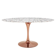 Modway Furniture Modern Lippa 60" Oval Terrazzo Dining Table - EEI-5735