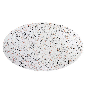 Modway Furniture Modern Lippa 60" Oval Terrazzo Dining Table - EEI-5736