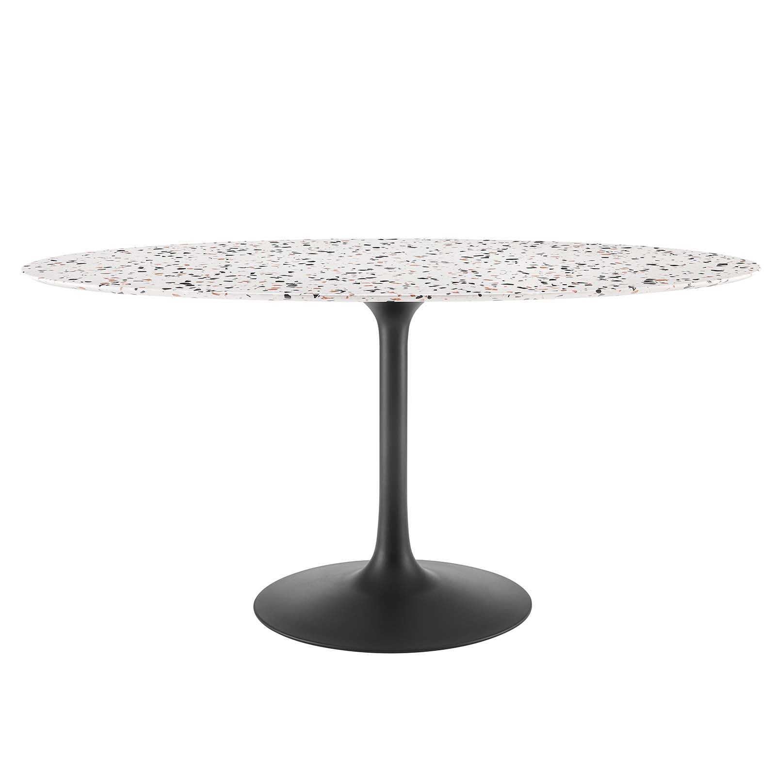 Modway Furniture Modern Lippa 60" Oval Terrazzo Dining Table - EEI-5737