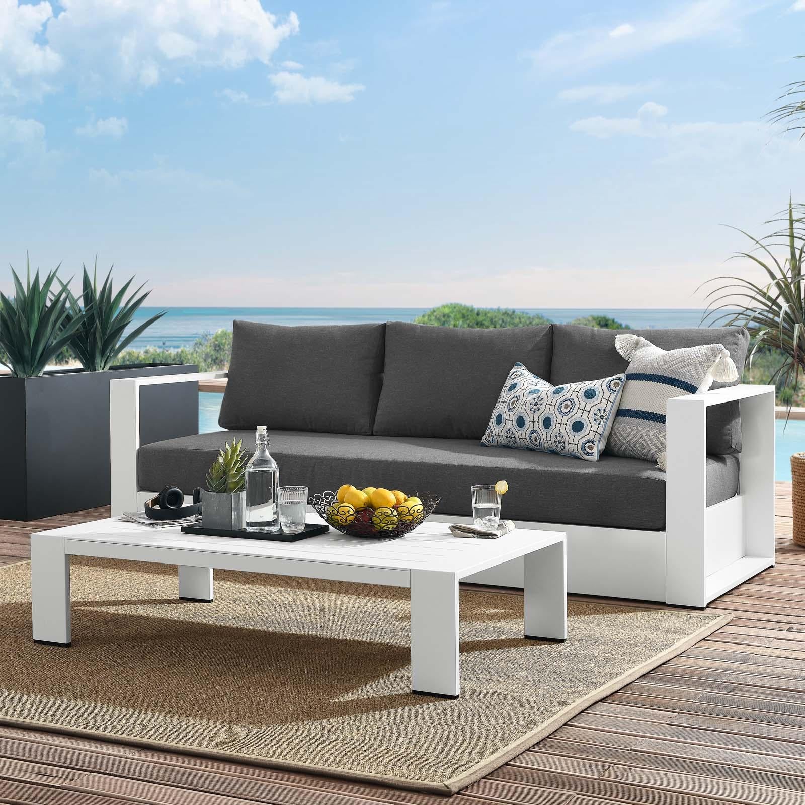 Modway Furniture Modern Tahoe Outdoor Patio Powder-Coated Aluminum 2-Piece Set - EEI-5750