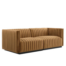 Modway Furniture Modern Conjure Channel Tufted Performance Velvet Loveseat - EEI-5764