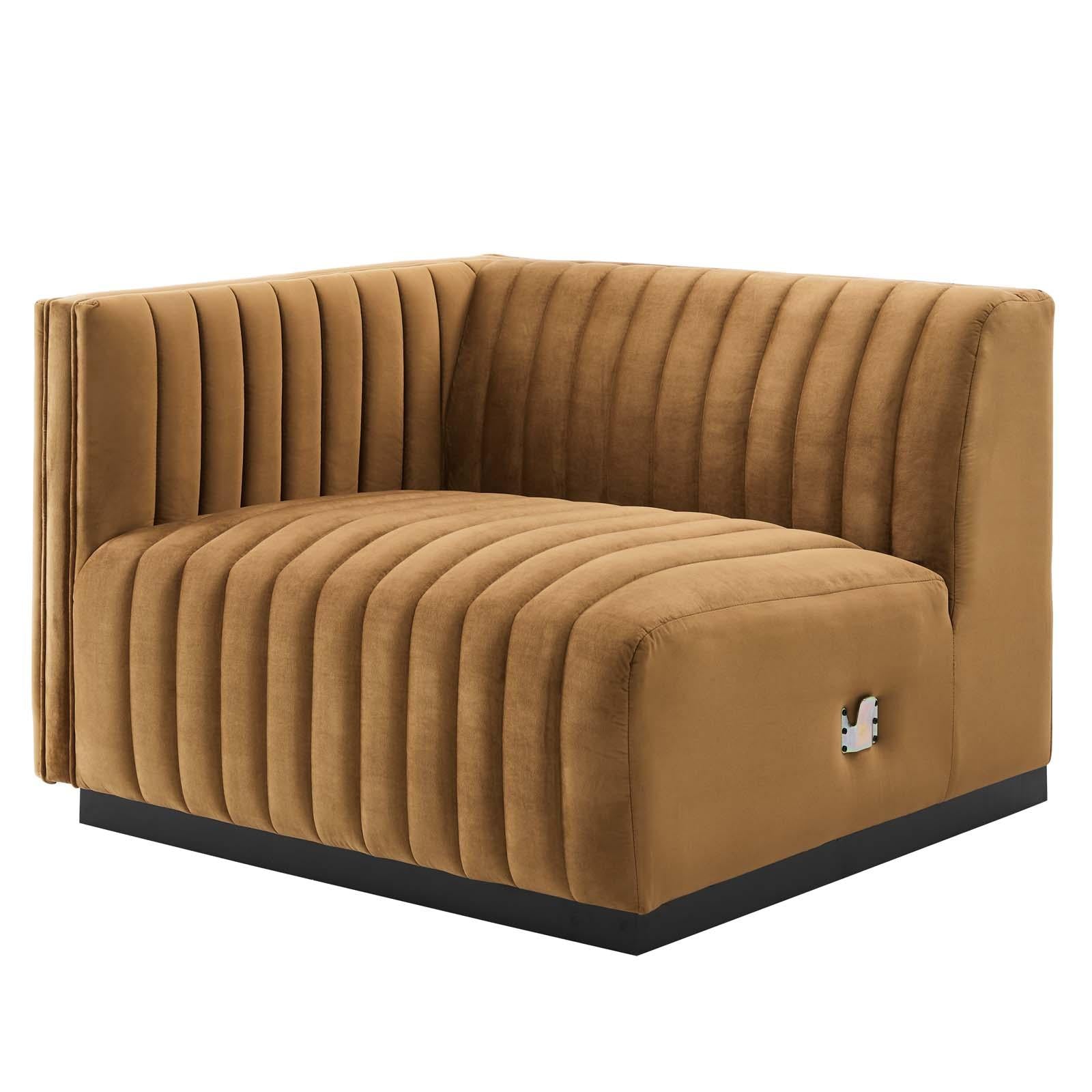 Modway Furniture Modern Conjure Channel Tufted Performance Velvet Loveseat - EEI-5764