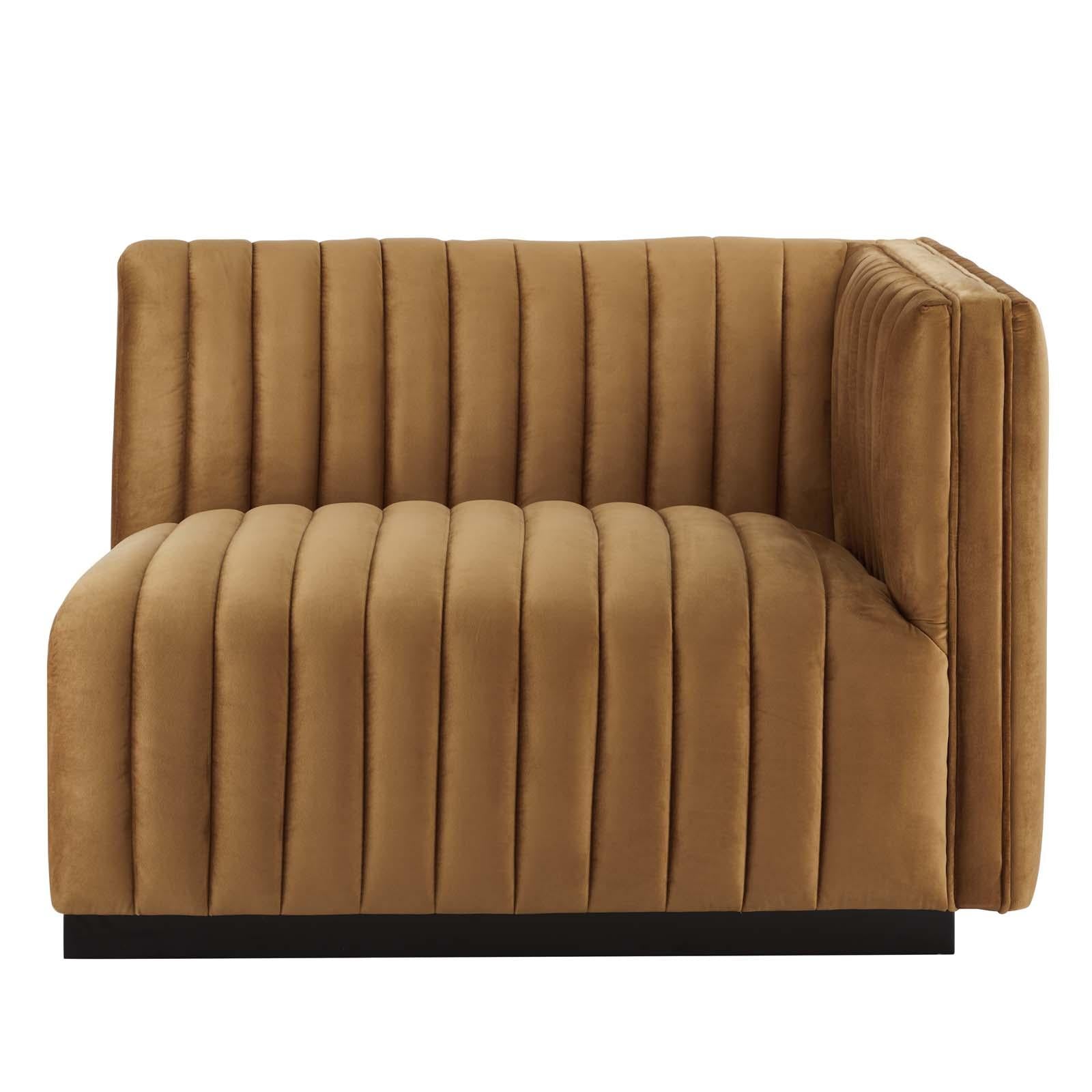 Modway Furniture Modern Conjure Channel Tufted Performance Velvet Loveseat - EEI-5764