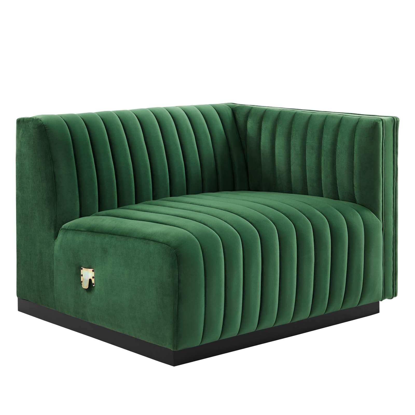 Modway Furniture Modern Conjure Channel Tufted Performance Velvet Loveseat - EEI-5764