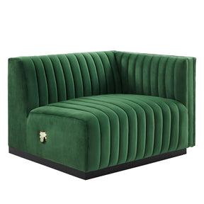 Modway Furniture Modern Conjure Channel Tufted Performance Velvet Loveseat - EEI-5764