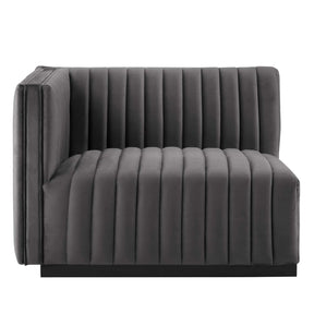 Modway Furniture Modern Conjure Channel Tufted Performance Velvet Loveseat - EEI-5764