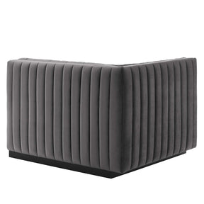 Modway Furniture Modern Conjure Channel Tufted Performance Velvet Loveseat - EEI-5764