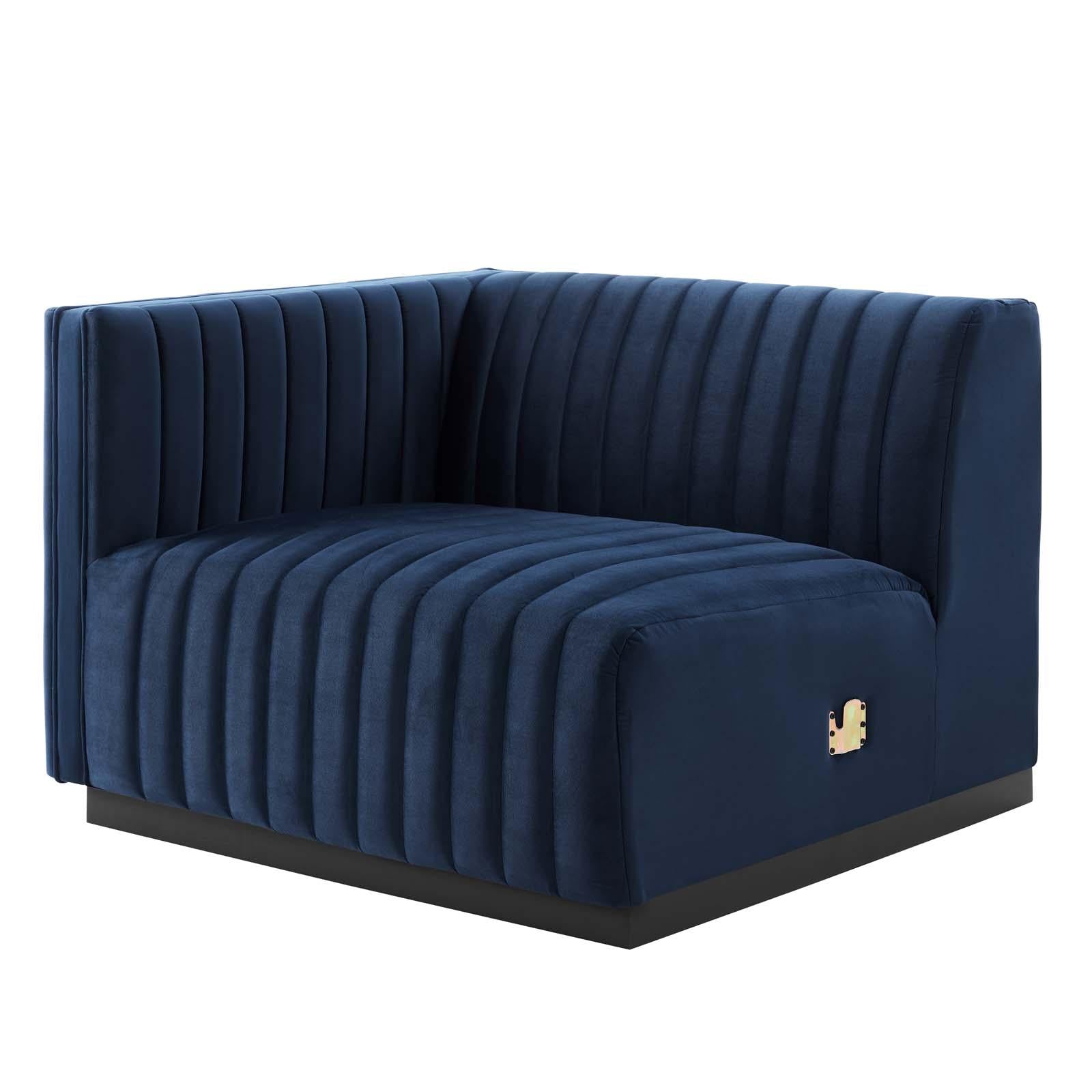 Modway Furniture Modern Conjure Channel Tufted Performance Velvet Loveseat - EEI-5764