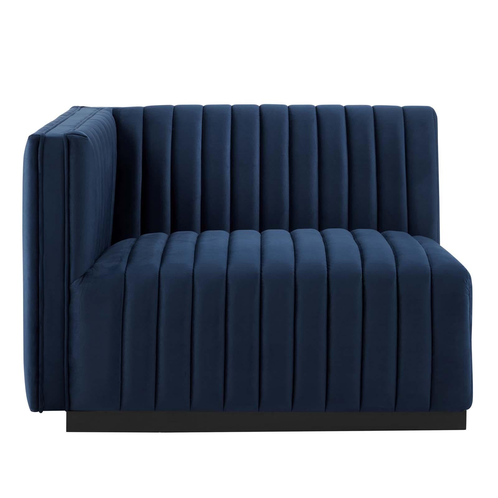 Modway Furniture Modern Conjure Channel Tufted Performance Velvet Loveseat - EEI-5764