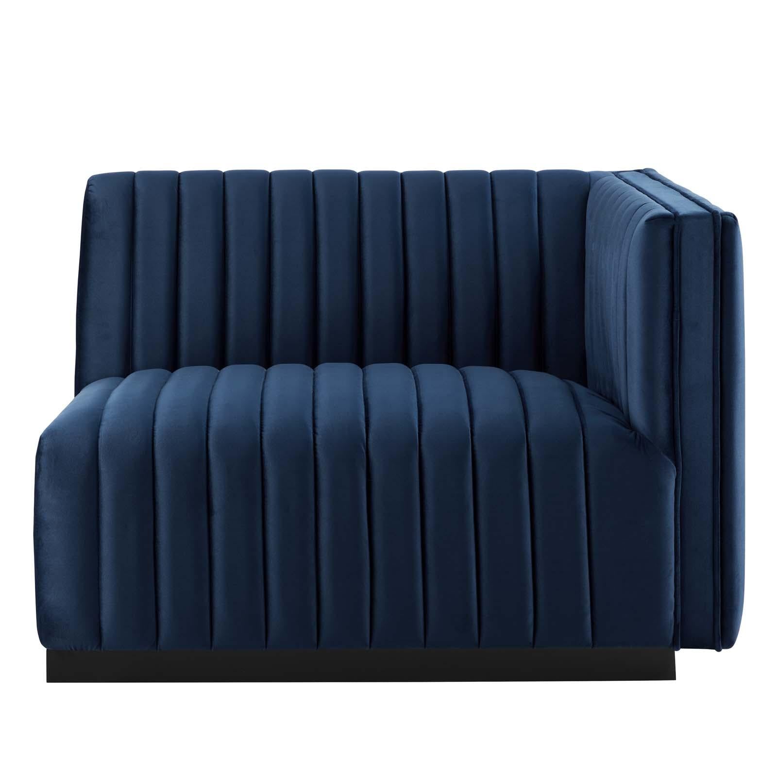 Modway Furniture Modern Conjure Channel Tufted Performance Velvet Loveseat - EEI-5764