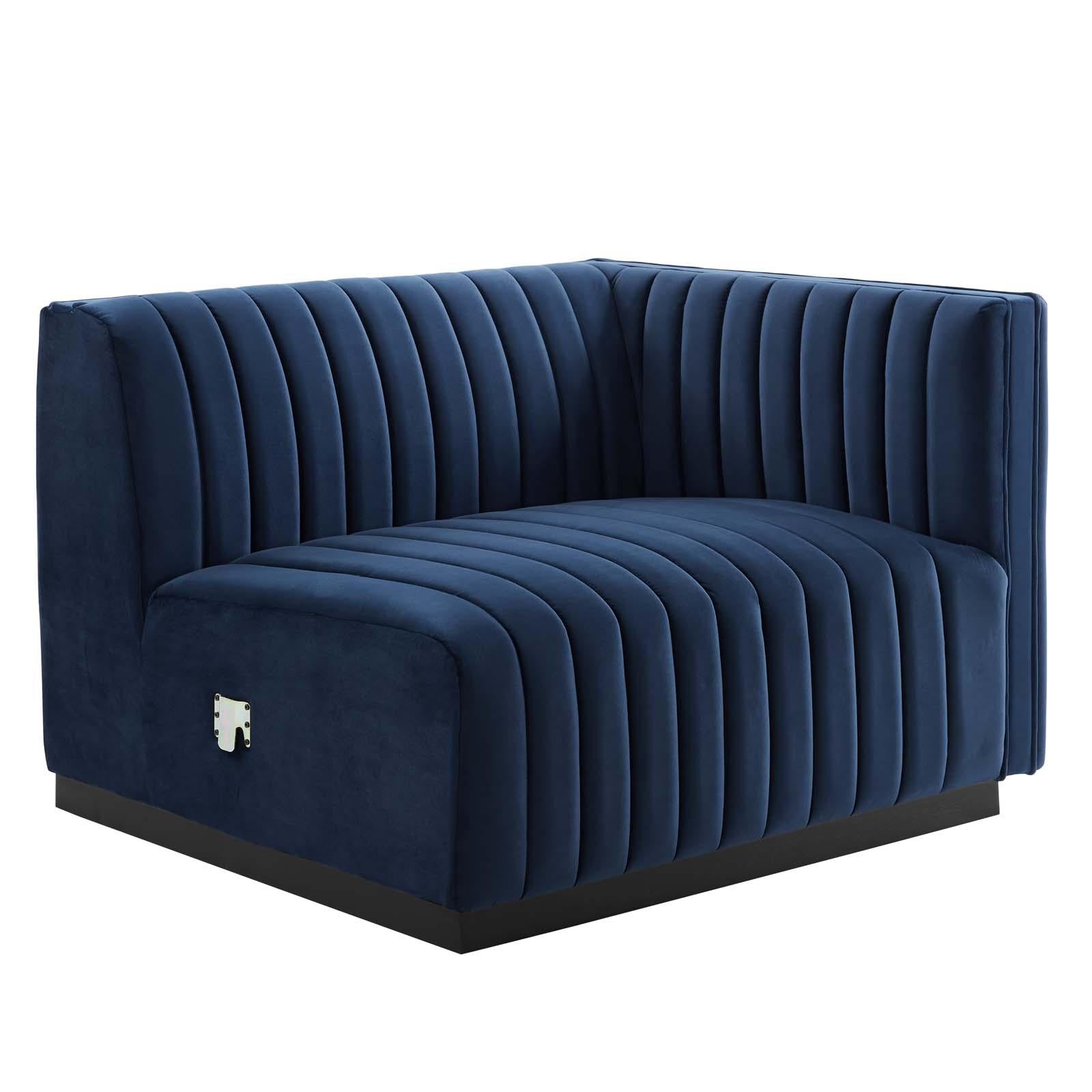 Modway Furniture Modern Conjure Channel Tufted Performance Velvet Loveseat - EEI-5764