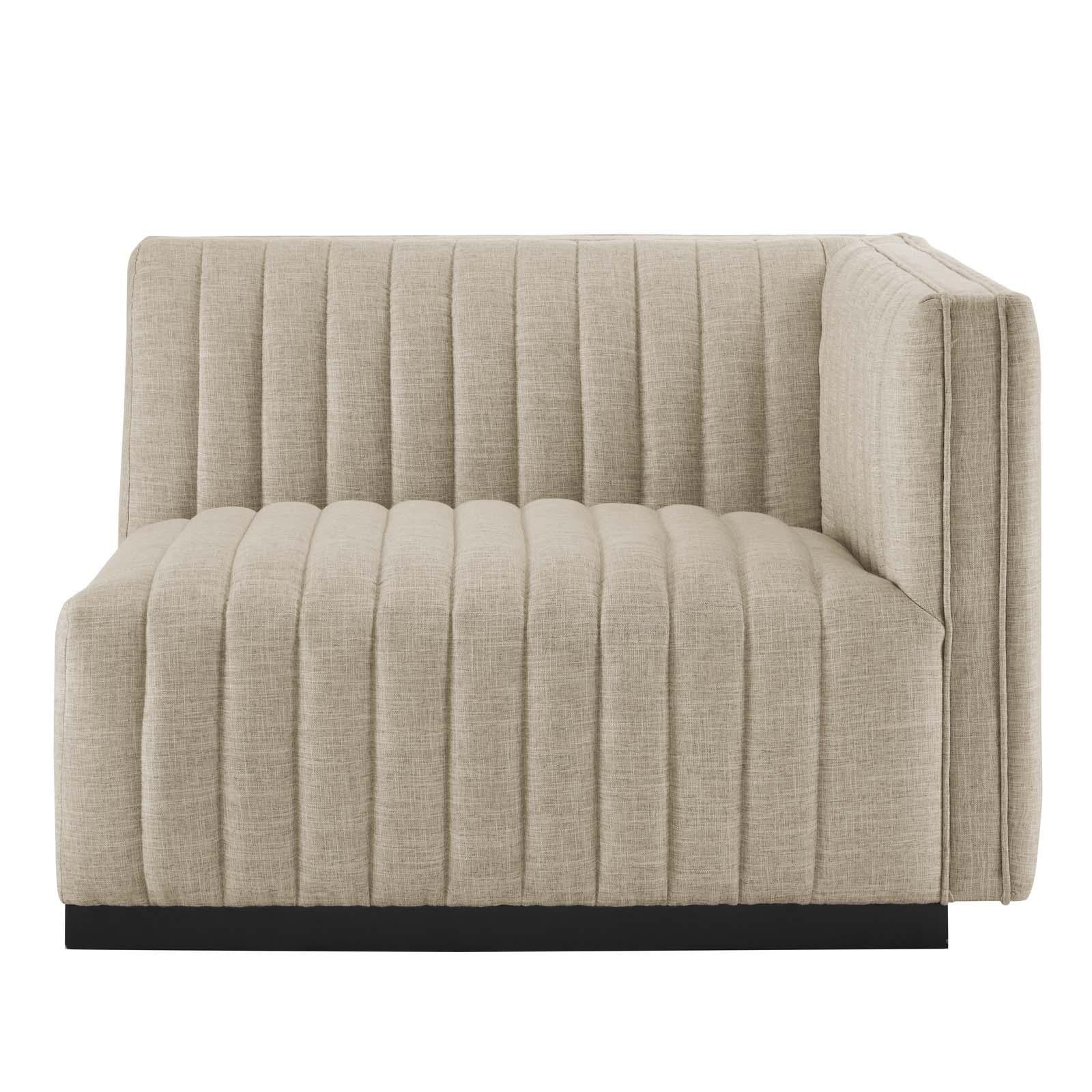 Modway Furniture Modern Conjure Channel Tufted Upholstered Fabric Loveseat - EEI-5786