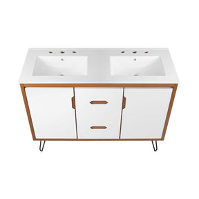 Modway Furniture Modern Energize 48" Double Sink Bathroom Vanity - EEI-5809