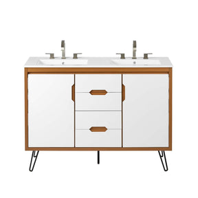 Modway Furniture Modern Energize 48" Double Sink Bathroom Vanity - EEI-5809