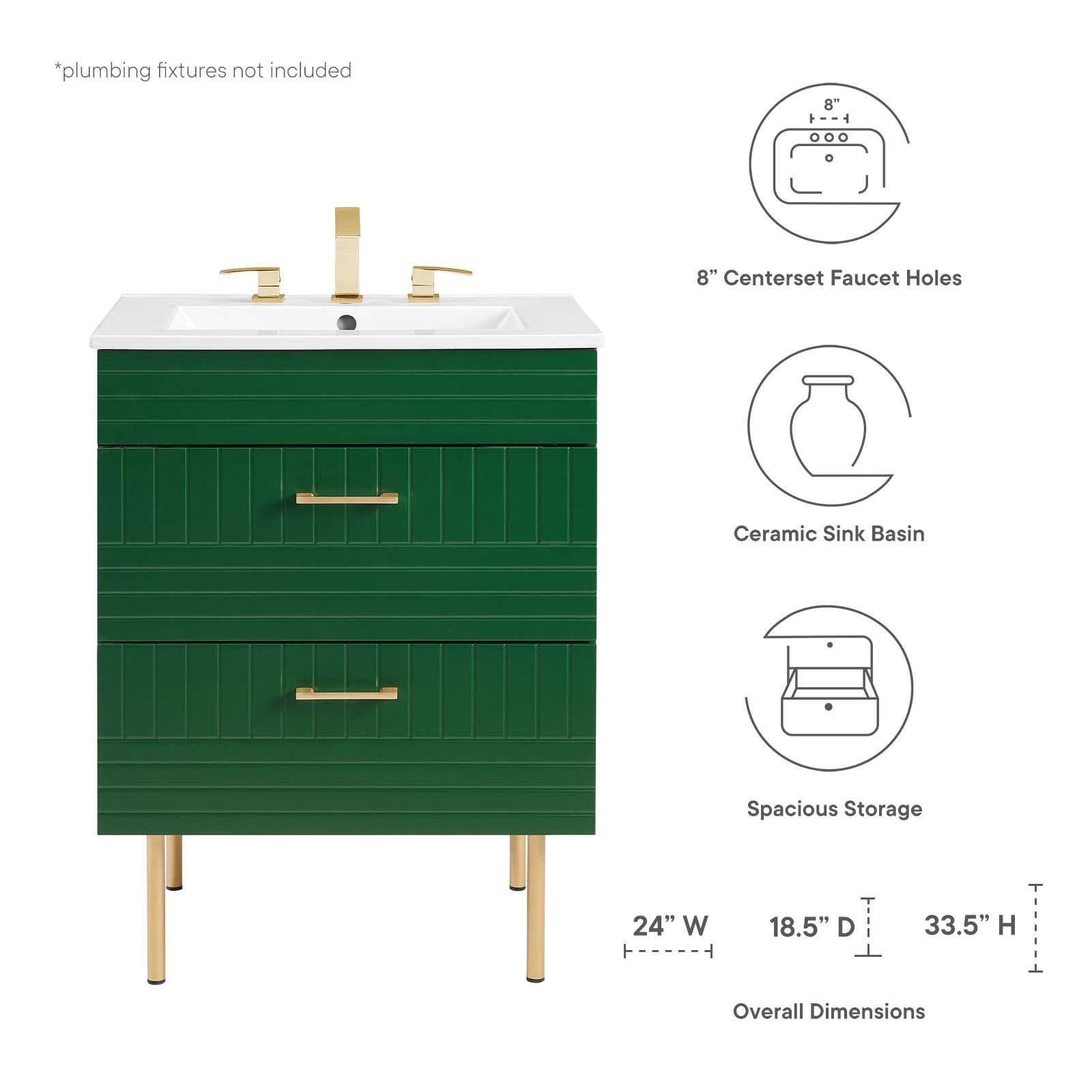 Modway Furniture Modern Daybreak 24" Bathroom Vanity - EEI-5817