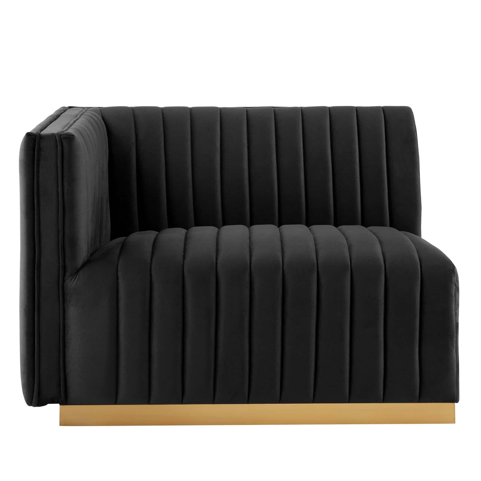 Modway Furniture Modern Conjure Channel Tufted Performance Velvet Loveseat - EEI-5842